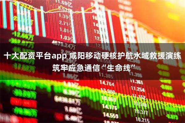 十大配资平台app 咸阳移动硬核护航水域救援演练 筑牢应急通信“生命线”